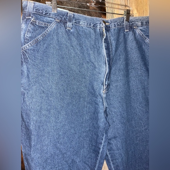 Deadstock vintage Ely Cattleman size 44X30 bootcut blue jeans new with tags - Picture 2 of 5